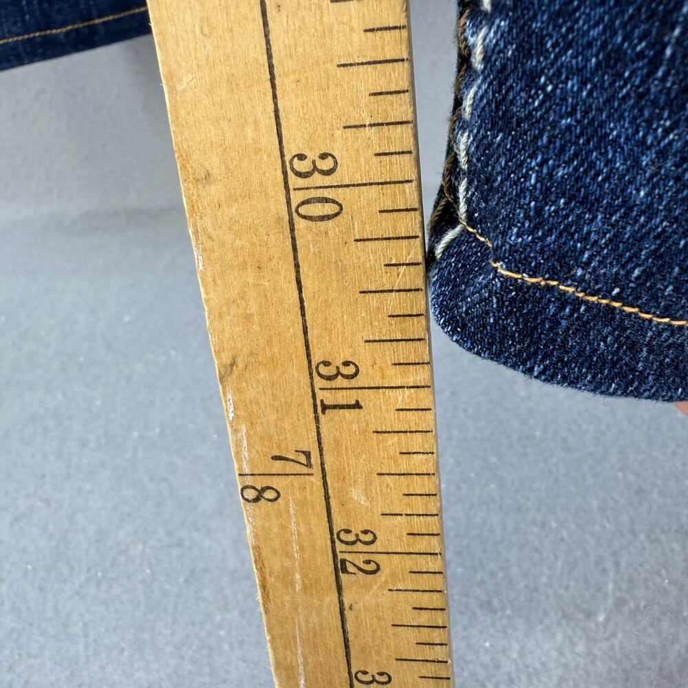 Silver Jeans Women's 27X33 (4) Blue Mid Slim Boot Cut Rivetted Pocket Western - Picture 14 of 15